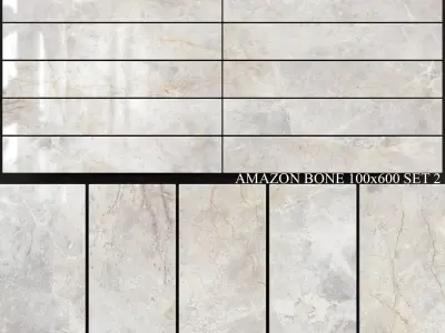 Yurtbay Seramik Amazon Bone 100x600 Set 2 3D model