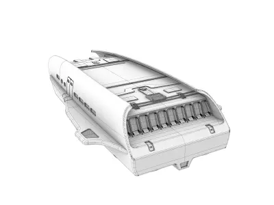 Star Trek Executive Shuttle SD103 3D print model