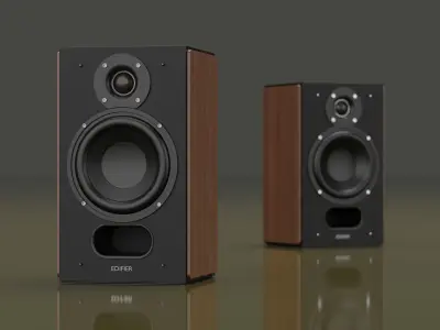 Hi Fi Speaker 3D Model 3D model