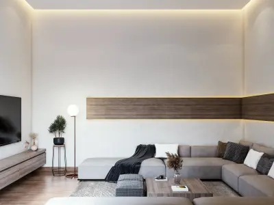 Modern Living 3D model