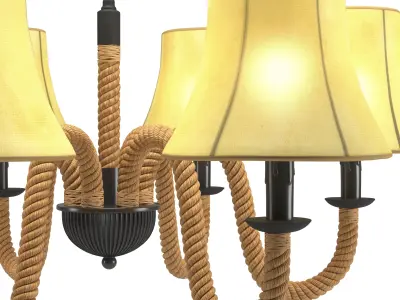 Hanging Lamp Loft 3D model