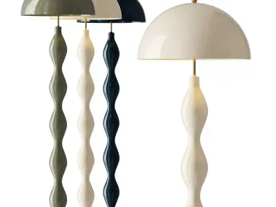 Powers Floor Lamp NV Gallery 3D model