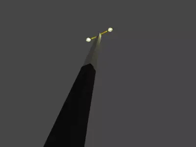lamp post 3D model
