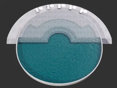 SWIMMING POOL NO93 A 3D model