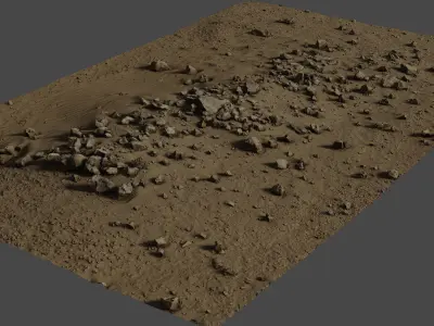 Rockpile 3D model