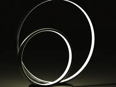 Omega 32cm LED Table Lamp by Schuller 3D model