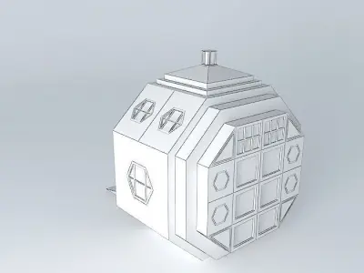 TARDIS X Experimental TARDIS Dessign 2 Free 3D model