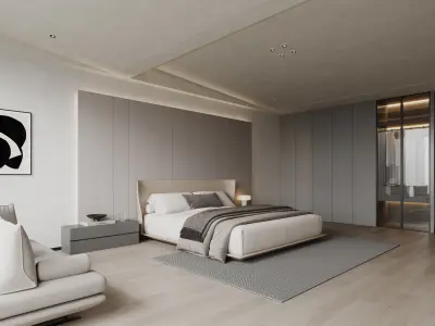 apartment interior scenes    3D model buy