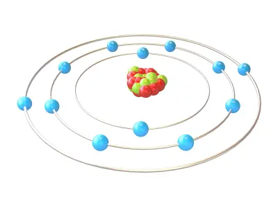 Magnesium Chemical Element v1 002 Low-poly 3D model