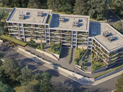 Residence Project - Corona Exterior Scene 3D model
