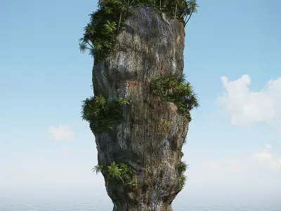 Thai Rock Collection 3D model