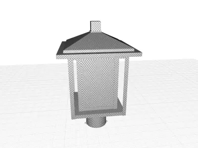 Iwan Clear Seedy Lantern Head 3D model