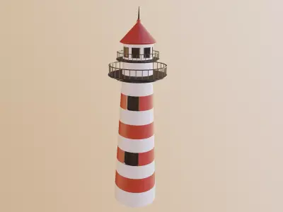 Lighthouse 3D model