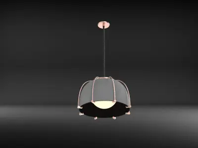 Concrete Pendant Free 3D model