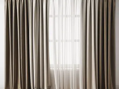 Curtain 110 3D model