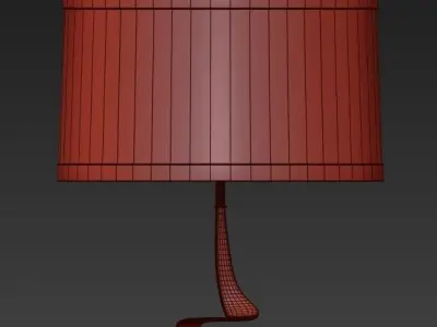 Roosevelt Floor Lamp Arteriors 3D model