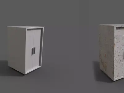 Modern Furniture 3D Model Pak 2 Low-poly 3D model