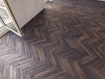 Herringbone parquet 32 WITHOUT PLUGINS 3D model
