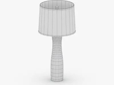 1371 - Table Lamp Low-poly 3D model