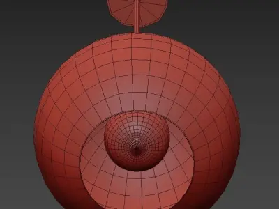 Amber Glass Cafe 3D model