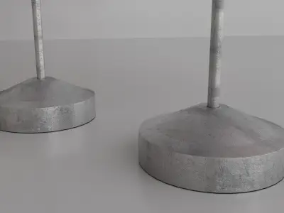 Marketing Flag Banner - Maya File - Blender File 3D model