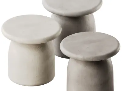 URBI et ORBI SUNDTAN Round Coffee Table 3D model