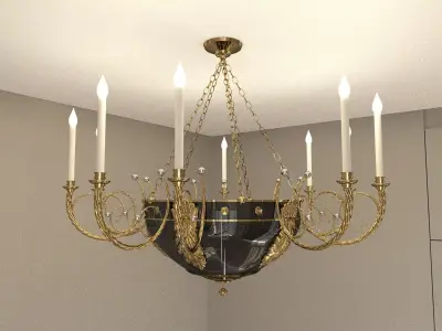 shandelier  solemn 3D model