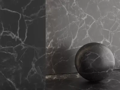 Black Marble Nero Marquina Dark Porcelain Tile 39 Texture