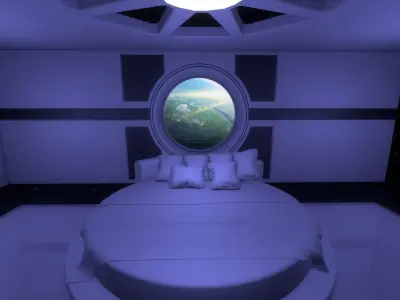 Sci Fi Room 3D model