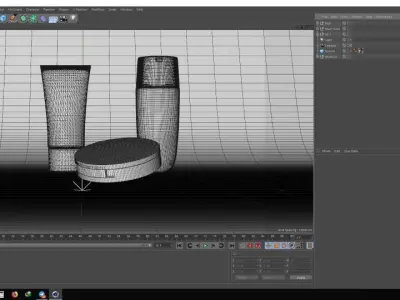 letrasset cosmetic Pack 3D model