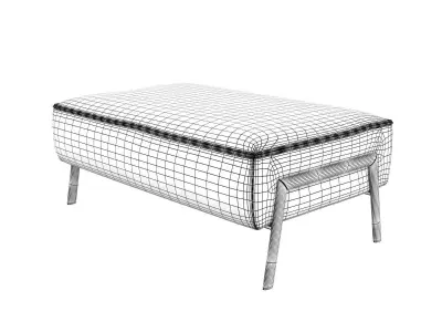 Bacio Ottoman 3D model