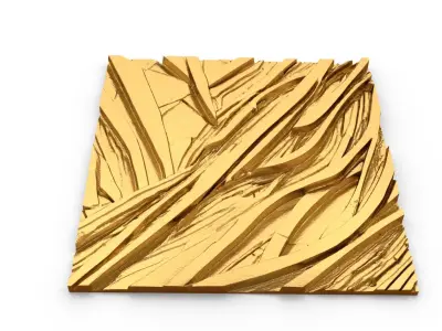 decor set ornament wall panel Printable 01 3D print model