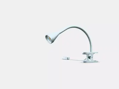 NAVLINGE LED clamp spotlight 1 Low-poly 3D model