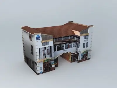 Primate Gate gate Prímašova Free 3D model