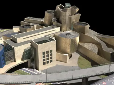 Guggenheim Museum Bilbao 3D model