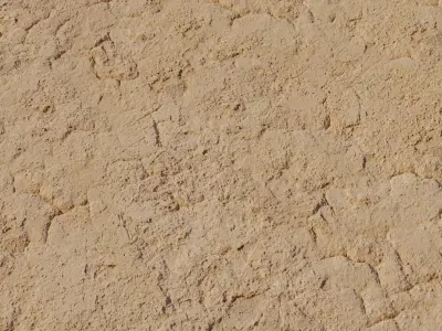 Desert Sand Dry Clay Soil Texture Texture