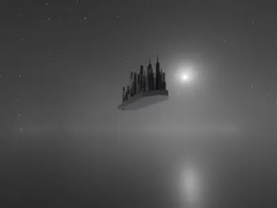 Wayward Station Free 3D model