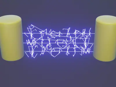 Fall Guys Electric Fencing Free 3D model