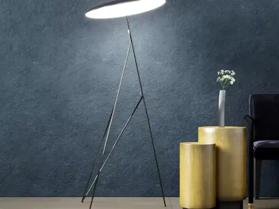 Floor lamp by Gianfranco Ferre 3D model