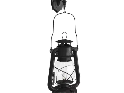 Retro Lantern 3D model