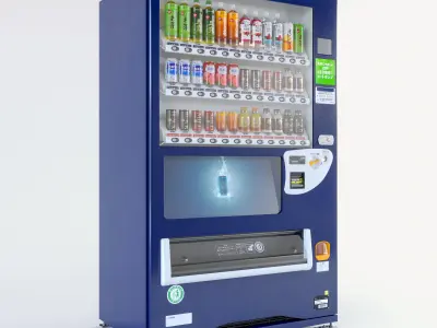 Vending Machine Collection 3D Model Pack