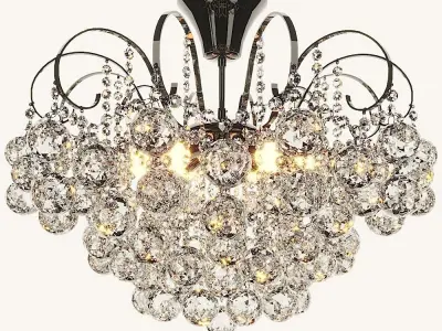 MW-Light Pearl 232016306 Chandelier 3D model
