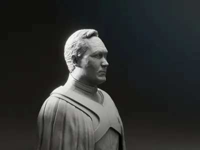 Jimmy Smits - Bail Organa - Star Wars Revenge of the Sith 3D print model