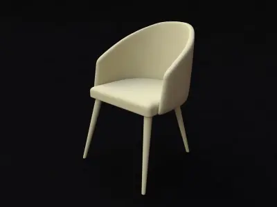 chair 3D model 11