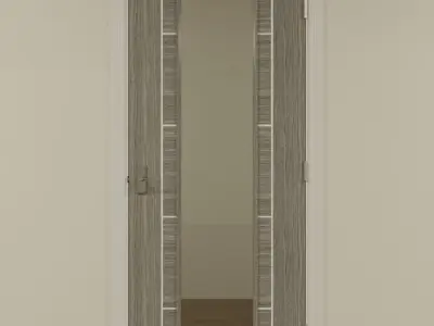 Vancouver Window Interior Door Set Low-poly 3D model