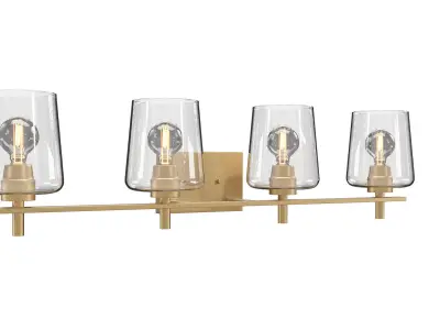 Calais Bath Vanity Wall Light P300363 3D model