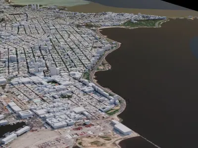 Montevideo - Uruguay 3D model