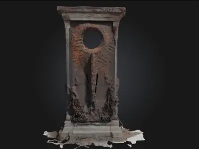 Mysterious Monolith  Enigma of the Ancient World 3D model