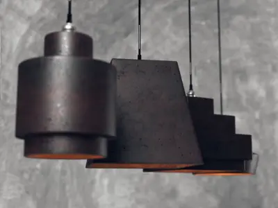 CEILING LAMP LOFT 3D model