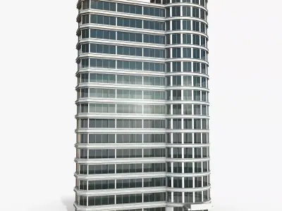 Office Building Generic Low-poly 3D model